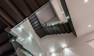 Nieuwe indrukwekkende hedendaagse luxe villa te koop met prachtig golf- en zeezicht in Marbella - Benahavis 25812 