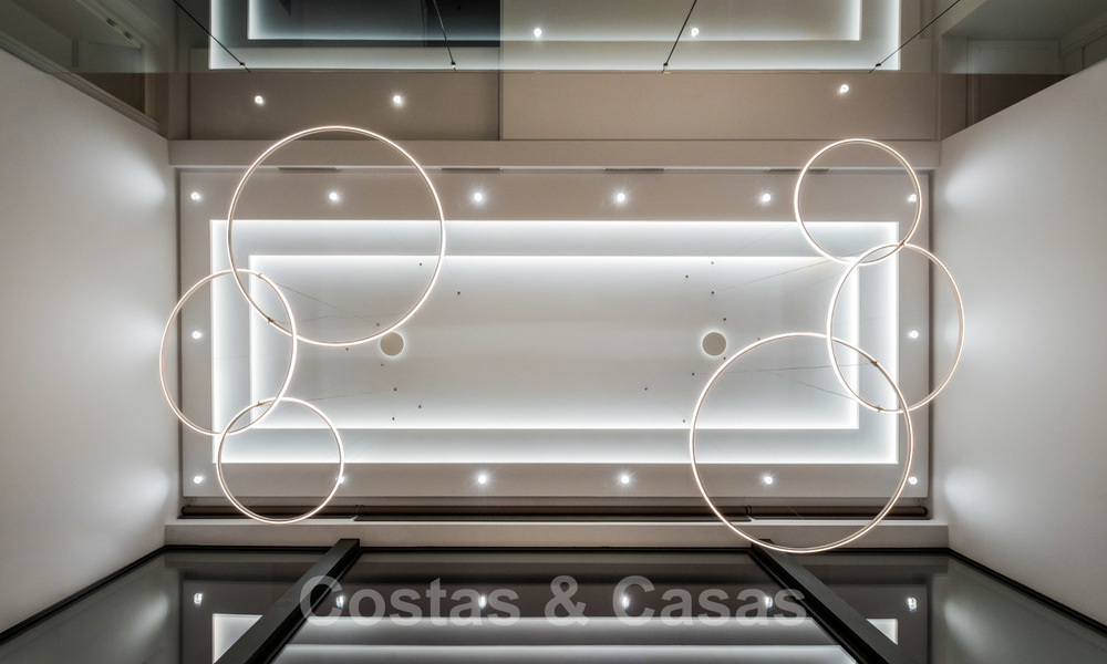 Nieuwe indrukwekkende hedendaagse luxe villa te koop met prachtig golf- en zeezicht in Marbella - Benahavis 25813