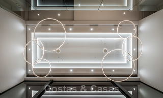 Nieuwe indrukwekkende hedendaagse luxe villa te koop met prachtig golf- en zeezicht in Marbella - Benahavis 25813 