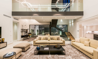 Nieuwe indrukwekkende hedendaagse luxe villa te koop met prachtig golf- en zeezicht in Marbella - Benahavis 25816 