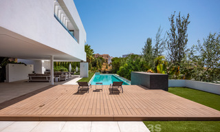 Instapklare, ultramoderne luxe villa te koop met zeezicht in Marbella - Benahavis 35696 