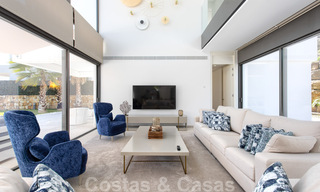 Instapklare nieuwe moderne luxe villa te koop, direct aan de golfbaan gelegen in Marbella - Benahavis 35433 