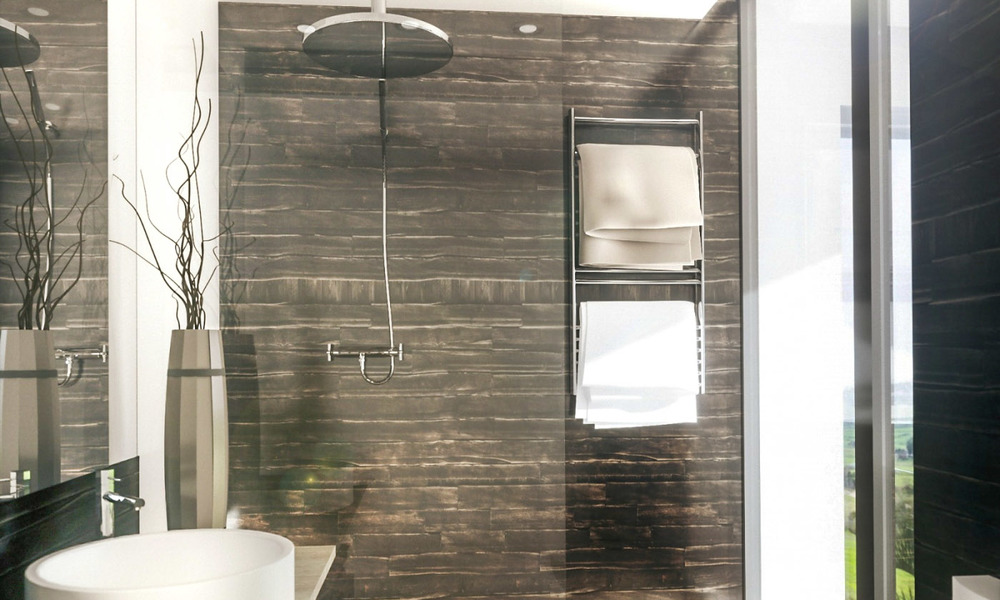 Moderne eigentijdse villa´s in aanbouw te koop, direct aan de golfbaan gelegen in Marbella - Estepona 25981