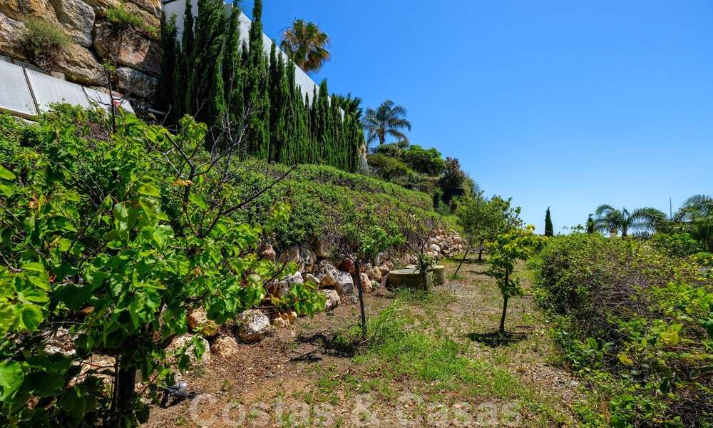 Moderne villa met panoramisch golf- en zeezicht te koop in Los Flamingos Golf in Marbella - Benahavis 26013