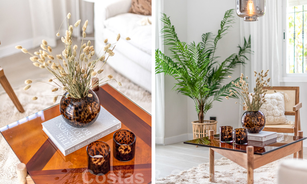 Volledig gerenoveerd appartement op de bovenste verdieping te koop op loopafstand van locale voorzieningen, het strand en Puerto Banus in Nueva Andalucia, Marbella 26304