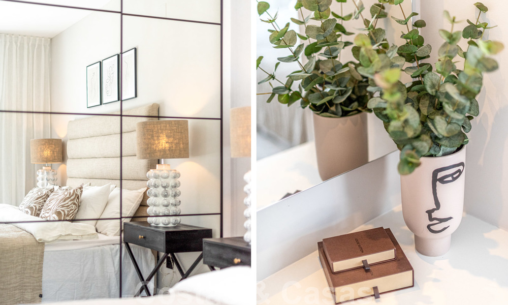 Volledig gerenoveerd appartement op de bovenste verdieping te koop op loopafstand van locale voorzieningen, het strand en Puerto Banus in Nueva Andalucia, Marbella 26308