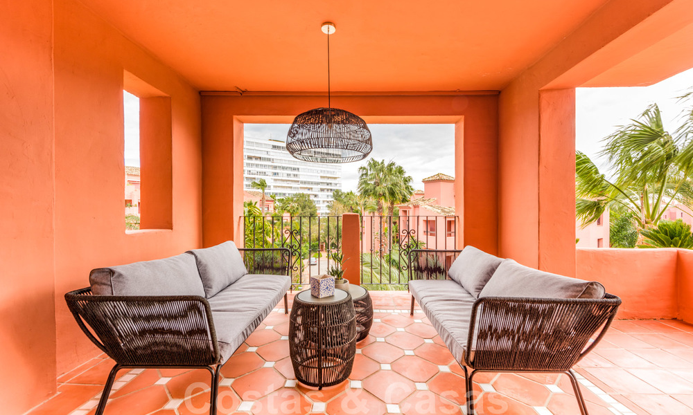 4 slaapkamer Penthouse te koop met zeezicht in een strandcomplex in Marbella oost 26383