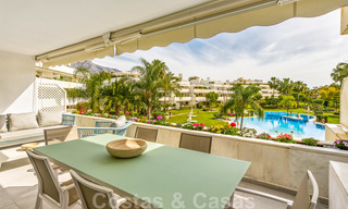 Gerenoveerd luxe appartement te koop, eerstelijnsgolf Las Brisas in Nueva Andalucia, Marbella 26554 