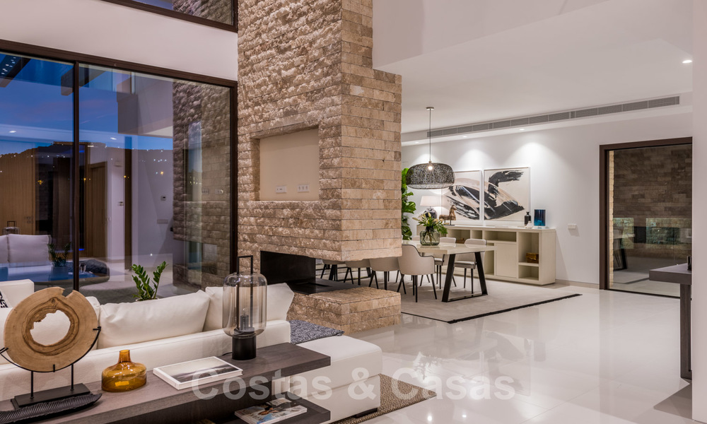 Moderne nieuwe luxe villa met prachtig golfzicht te koop in Benahavis - Marbella 26603