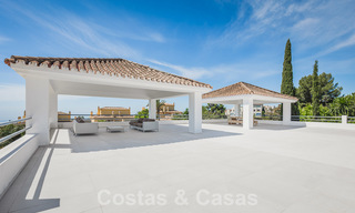 Gerenoveerde luxe villa te koop in een moderne mediterrane stijl in het exclusieve Cascada de Camojan op de Golden Mile in Marbella 27041 