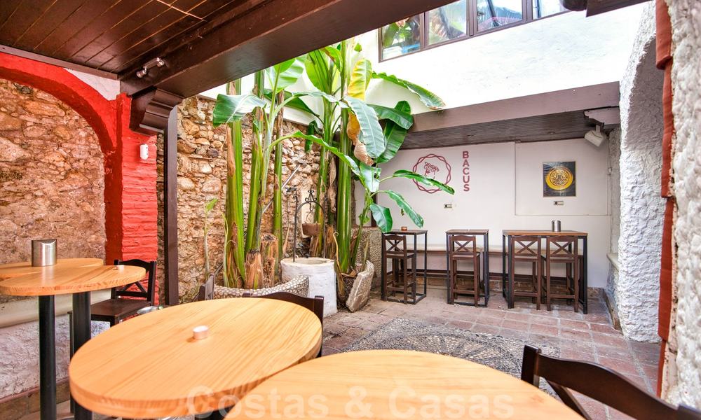 Bar - Restaurant te koop in het historische centrum van Marbella. Open voor een bod! 27094