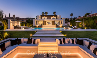 Spectaculaire moderne designer villa te koop, eerstelijns golf in Nueva Andalucia, Marbella 27183 