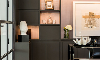 Spectaculaire moderne designer villa te koop, eerstelijns golf in Nueva Andalucia, Marbella 27235 