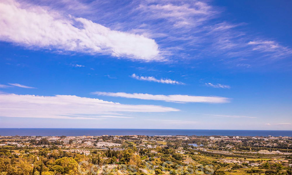 Luxe penthouse appartement met panoramisch uitzicht over de hele kust te koop, dicht bij voorzieningen en golf, Benahavis – Marbella 27521