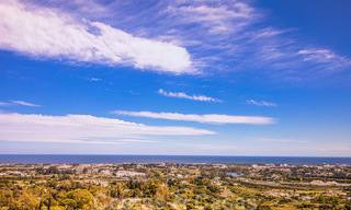 Luxe penthouse appartement met panoramisch uitzicht over de hele kust te koop, dicht bij voorzieningen en golf, Benahavis – Marbella 27521 