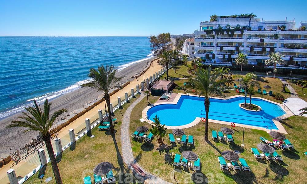 Appartementen te koop in het exclusieve eerstelijnsstrand complex Playa Esmeralda aan de Golden Mile, nabij Puerto Banús 28490