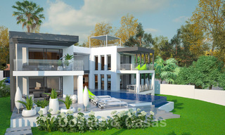 Moderne villa te koop vlakbij het strand in Oost Marbella 28612 