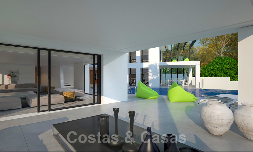 Moderne villa te koop vlakbij het strand in Oost Marbella 28614