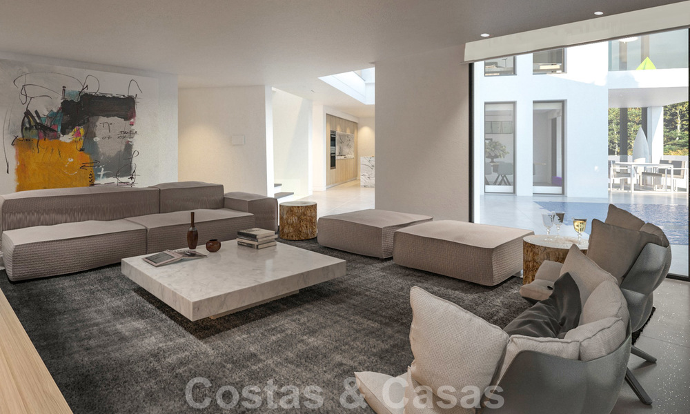 Moderne villa te koop vlakbij het strand in Oost Marbella 28615