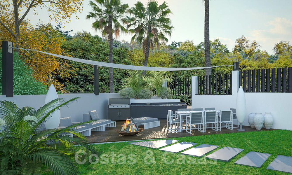 Moderne villa te koop vlakbij het strand in Oost Marbella 28616