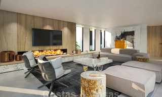 Moderne villa te koop vlakbij het strand in Oost Marbella 28618 