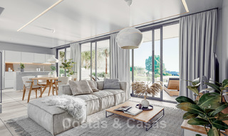 Elegante, nieuwe moderne villa's te koop in Manilva, Costa del Sol. Loopafstand tot het strand, de golfclub, de voorzieningen en de jachthaven 28628 