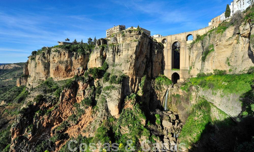 Wijngaard – landgoed met een villa in een moderne stijl te koop nabij Ronda in Andalusië 29340