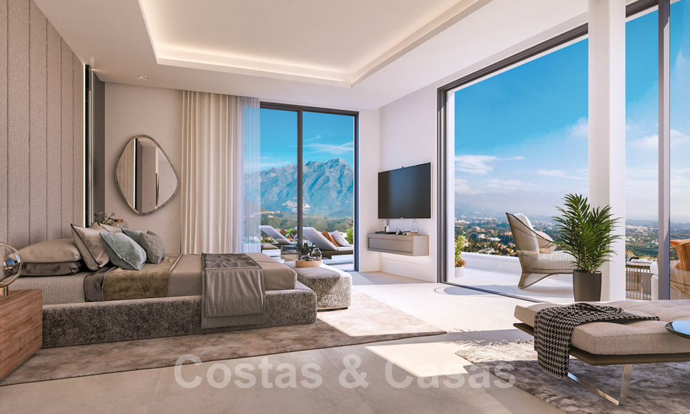 Luxueuze, moderne appartementen met panoramisch zeezicht te koop in Benahavis - Marbella 29190