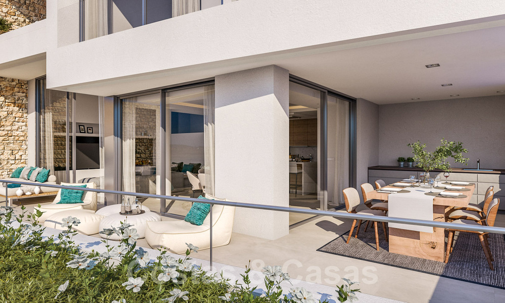 Luxueuze, moderne appartementen met panoramisch zeezicht te koop in Benahavis - Marbella 29192