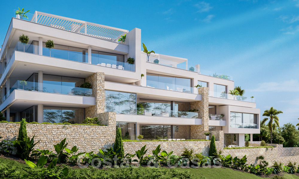 Luxueuze, moderne appartementen met panoramisch zeezicht te koop in Benahavis - Marbella 29193