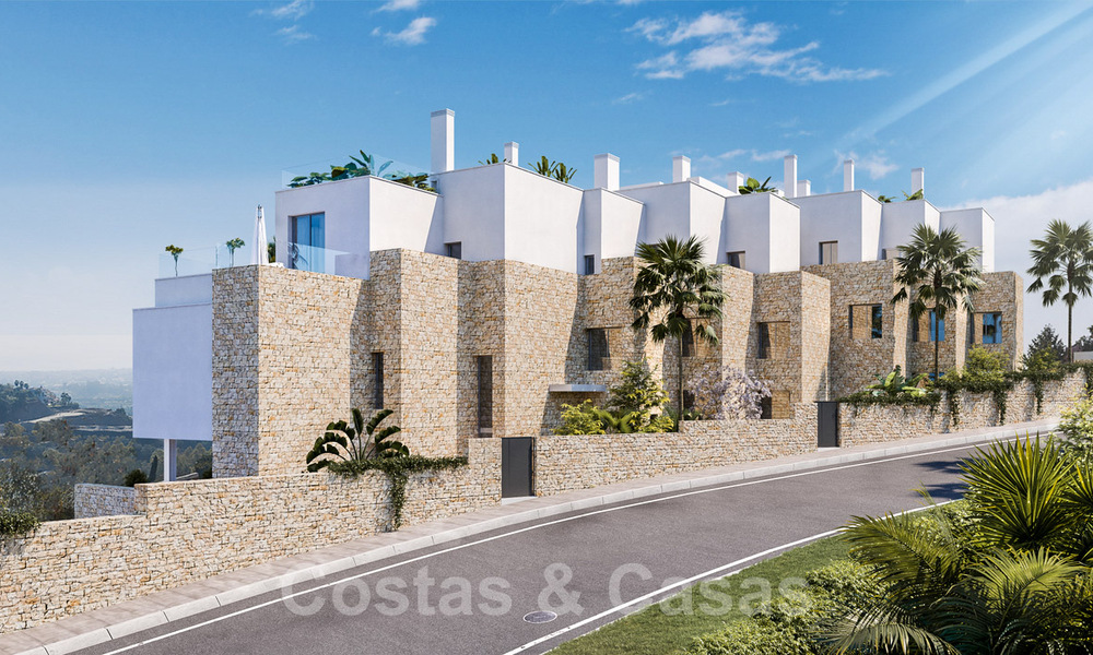 Luxueuze, moderne appartementen met panoramisch zeezicht te koop in Benahavis - Marbella 29198