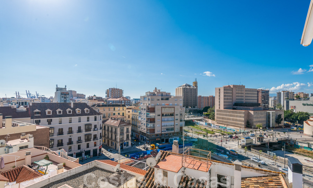 Eén van de beste penthouses te koop in Malaga centrum met panoramisch uitzicht en op wandelafstand van vrijwel alles 29353