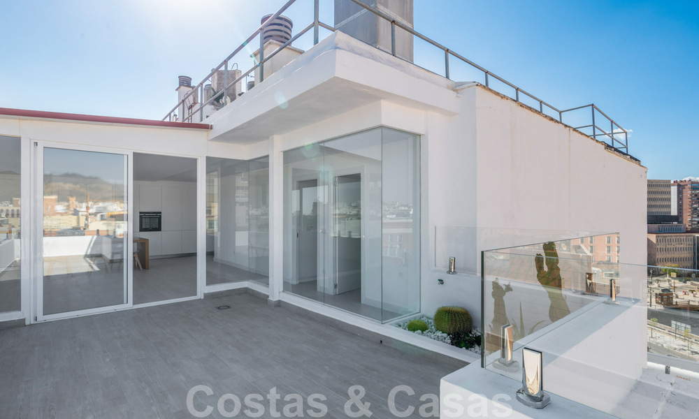 Eén van de beste penthouses te koop in Malaga centrum met panoramisch uitzicht en op wandelafstand van vrijwel alles 29358