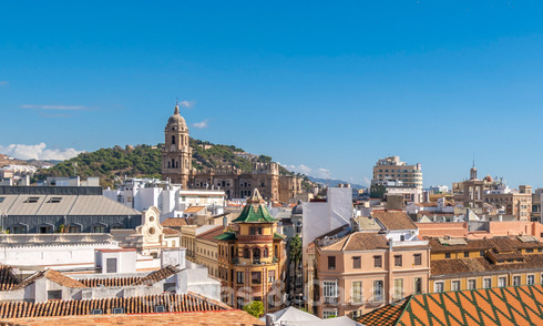 Eén van de beste penthouses te koop in Malaga centrum met panoramisch uitzicht en op wandelafstand van vrijwel alles 29361