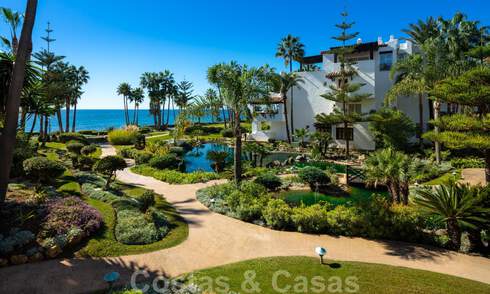 Luxueus gerenoveerd appartement met prachtig uitzicht op zee te koop in Puente Romano - Golden Mile, Marbella 29900