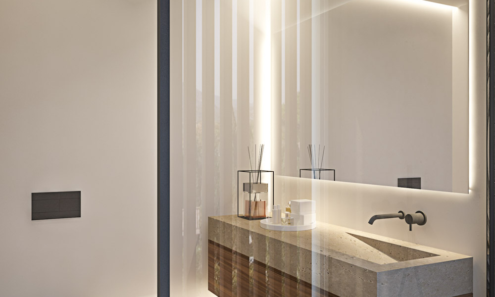 Moderne nieuwbouw villa´s te koop in Marbella centrum in een omheind en beveiligd exclusief villacomplex, op wandelafstand van alles 30106