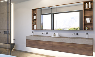 Moderne nieuwbouw villa´s te koop in Marbella centrum in een omheind en beveiligd exclusief villacomplex, op wandelafstand van alles 30107 