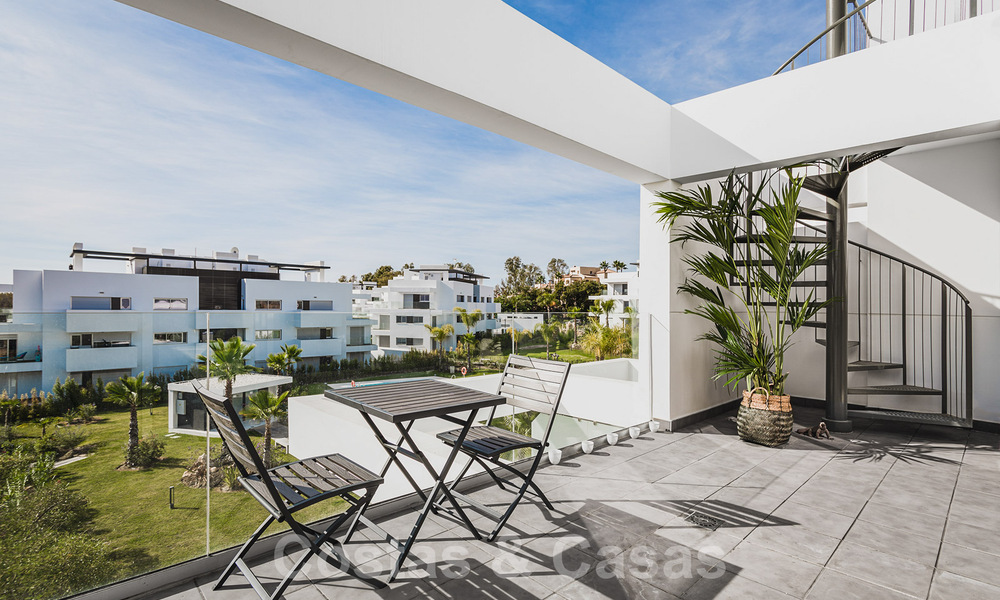 Instapklaar nieuw modern penthouse hoekappartement te koop in Benahavis - Marbella 30279