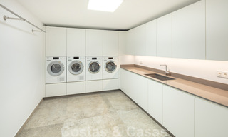 Gloednieuwe villa in eigentijdse stijl in een gated community met panoramisch zeezicht te koop in Benahavis - Marbella 30659 