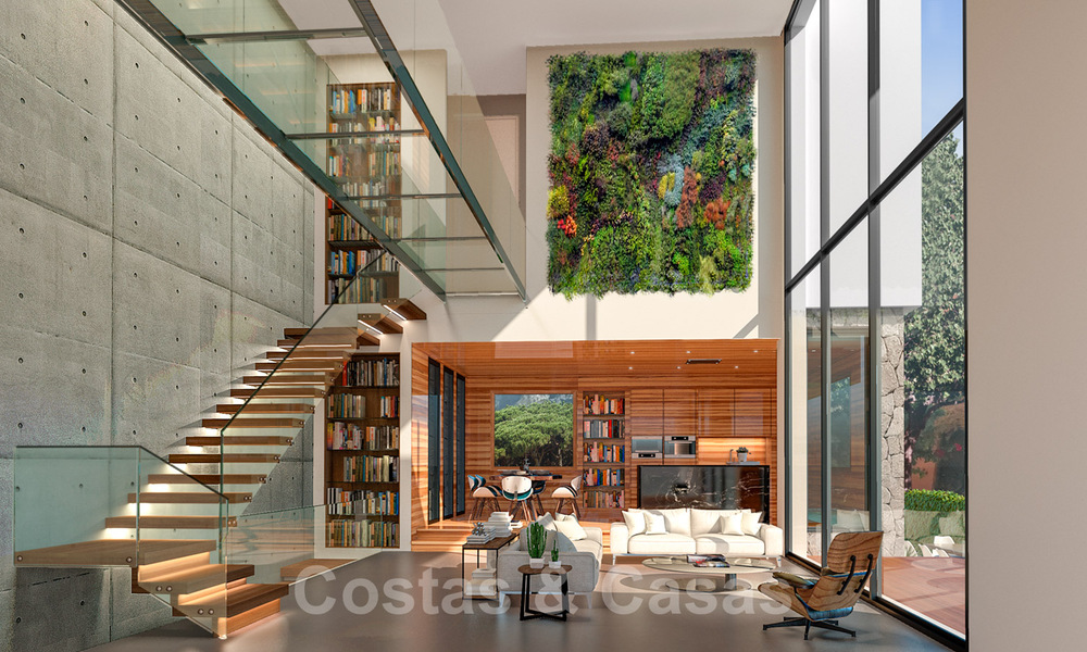 Hedendaagse luxe villa te koop in een zeer begeerde urbanisatie aan het strand van de Golden Mile in Marbella 30772