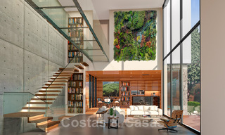 Hedendaagse luxe villa te koop in een zeer begeerde urbanisatie aan het strand van de Golden Mile in Marbella 30772 