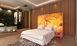 Hedendaagse luxe villa te koop in een zeer begeerde urbanisatie aan het strand van de Golden Mile in Marbella 30775 