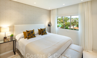 Toplocatie, volledig gerenoveerd penthouse met gedeeltelijk zeezicht te koop in Puente Romano - Golden Mile, Marbella 31258 