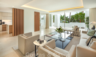 Toplocatie, volledig gerenoveerd penthouse met gedeeltelijk zeezicht te koop in Puente Romano - Golden Mile, Marbella 31266 