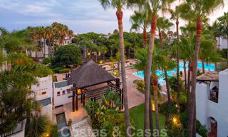 Toplocatie, volledig gerenoveerd penthouse met gedeeltelijk zeezicht te koop in Puente Romano - Golden Mile, Marbella 31274 