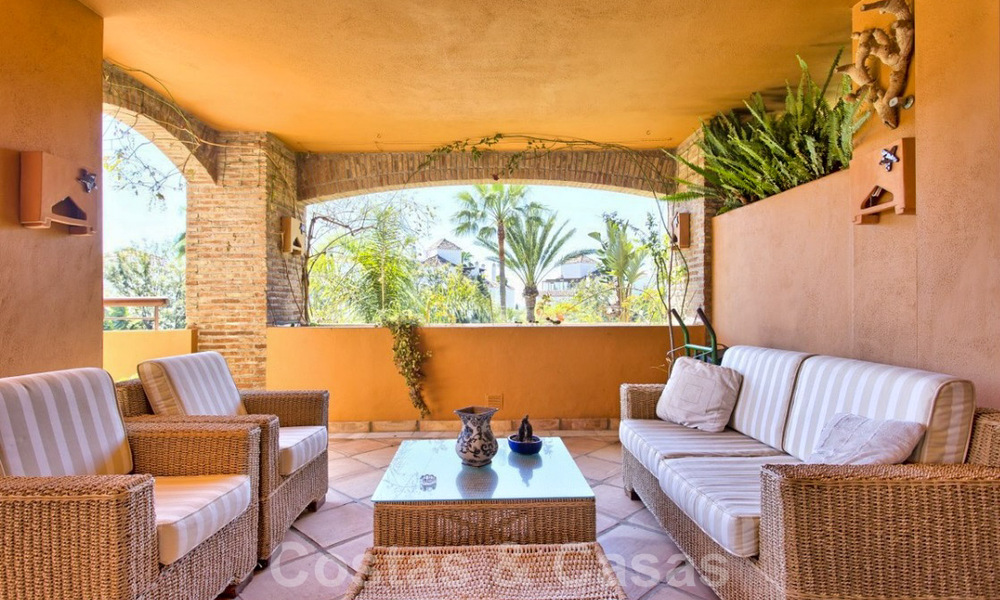 Luxeappartement te koop nabij het strand in een prestigieus complex, net ten oosten van het centrum van Marbella 31632