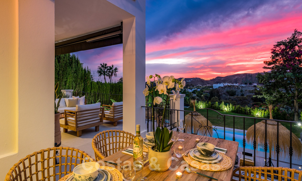 Prachtig gerenoveerde villa in Scandinavische stijl, met prachtig uitzicht te koop in Benahavis - Marbella 31713