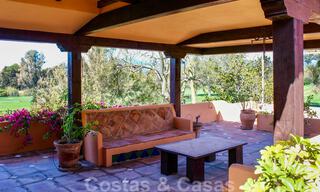 Eerstelijnsgolf en -strand villa te koop in Marbella West met een uniek golf- en zeezicht! Verlaagd in prijs. 31846 