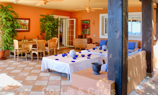 Eerstelijnsgolf en -strand villa te koop in Marbella West met een uniek golf- en zeezicht! Verlaagd in prijs. 31856 