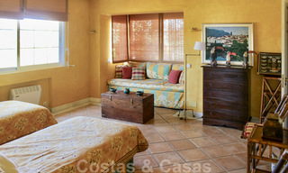 Eerstelijnsgolf en -strand villa te koop in Marbella West met een uniek golf- en zeezicht! Verlaagd in prijs. 31863 